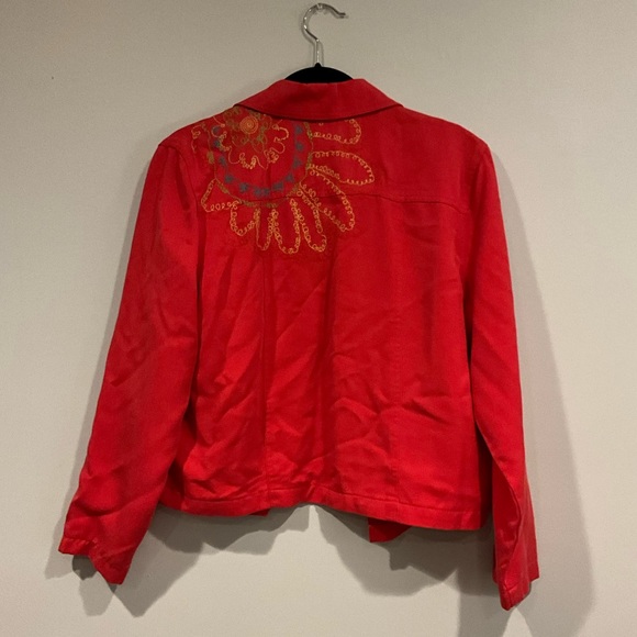 Coldwater Creek Womens Embroidered Button down Jacket - Picture 2 of 11